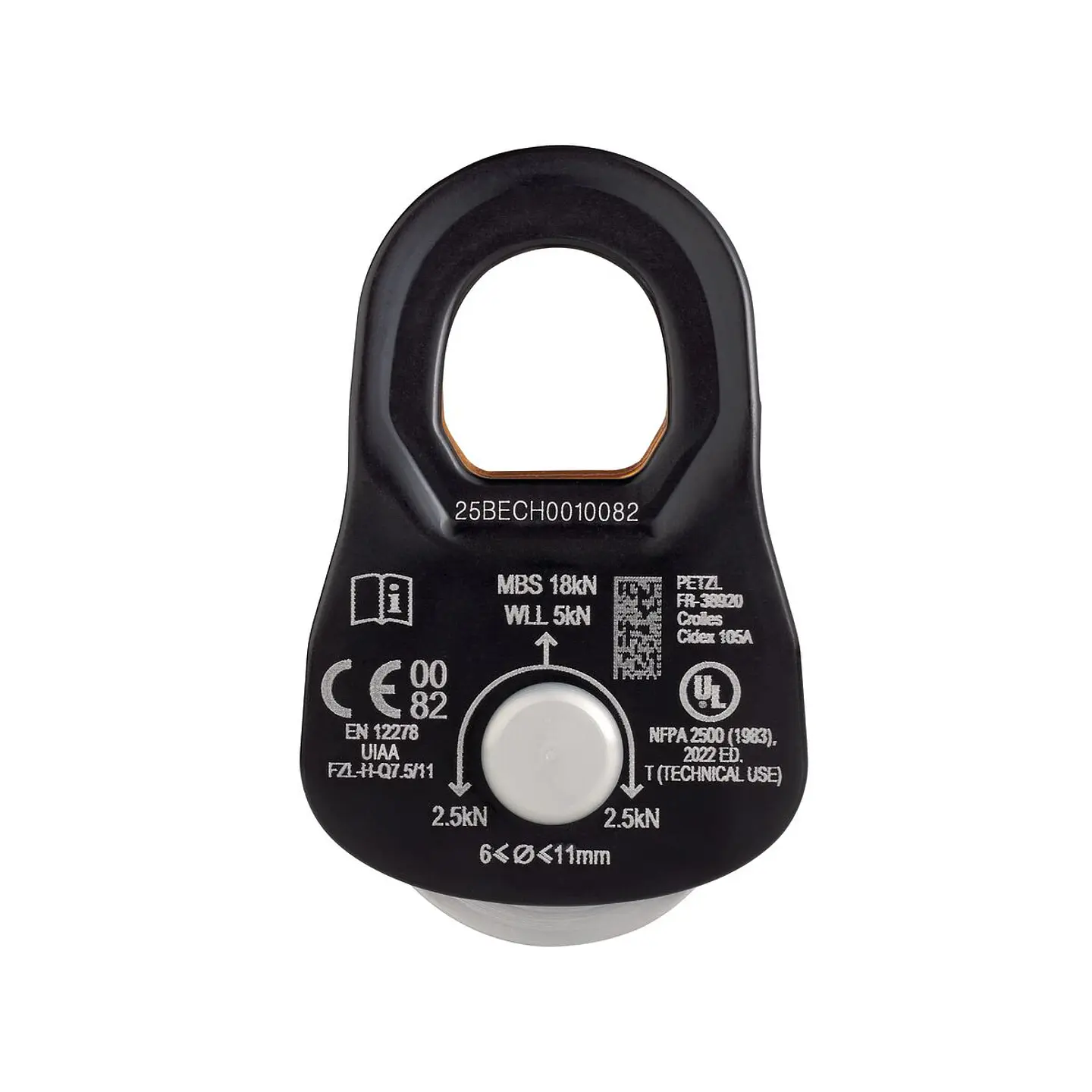 Polea de Alto Rendimiento Petzl RESCUE S 2