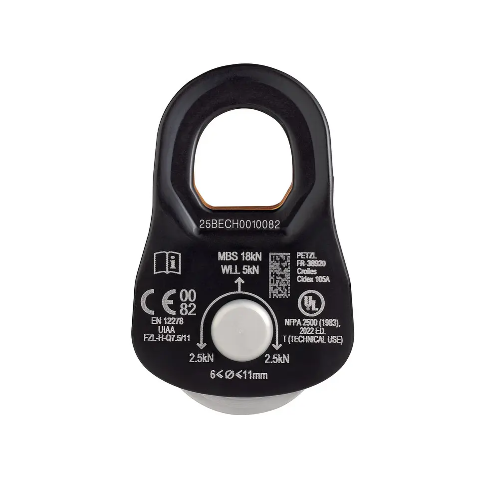 Polea de Alto Rendimiento Petzl RESCUE S 2