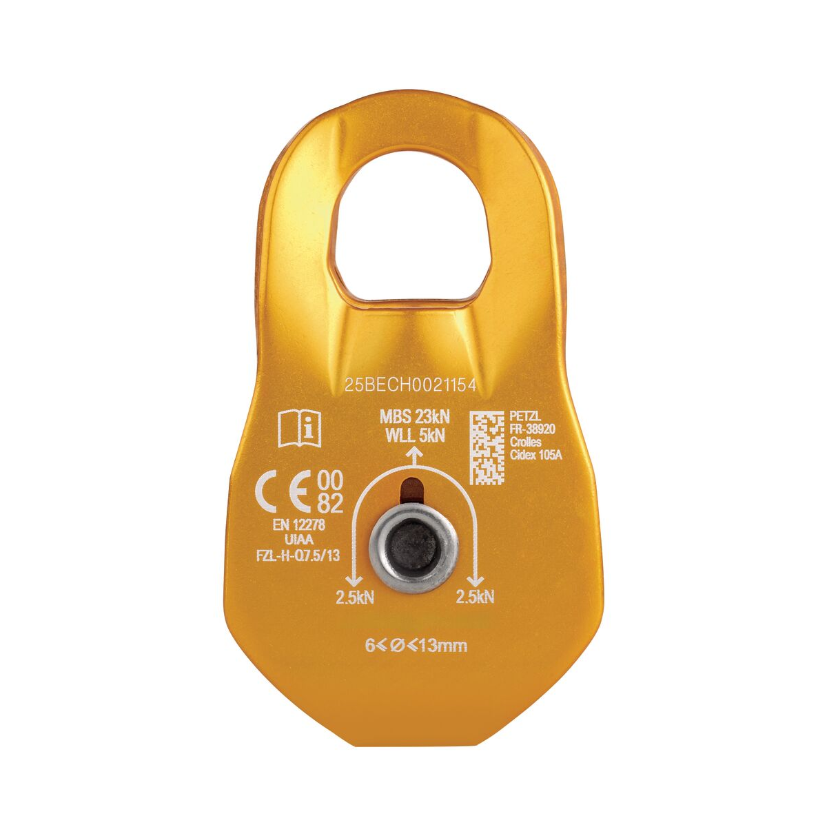 Polea Compacta Placas Fijas Petzl FIXE 4