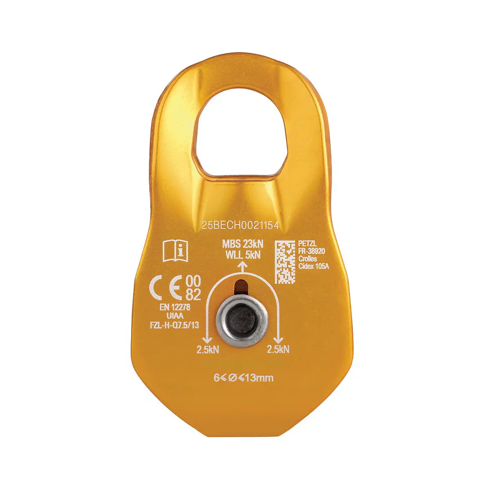 Polea Compacta Placas Fijas Petzl FIXE 4