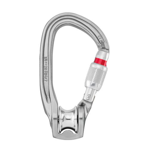 Mosquetón Con Polea Simple Petzl ROLLCLIP Z