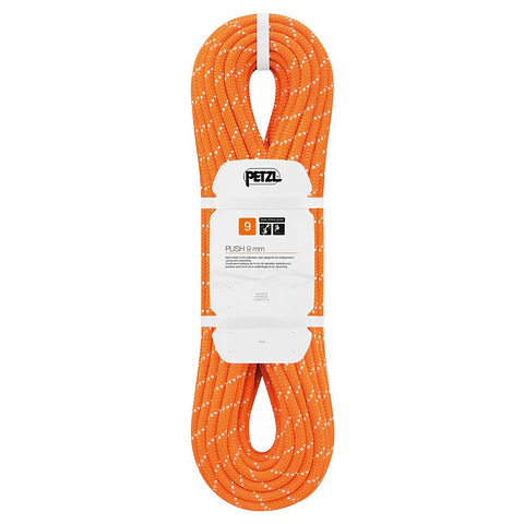Cuerda Semiestática Push 9mm Petzl
