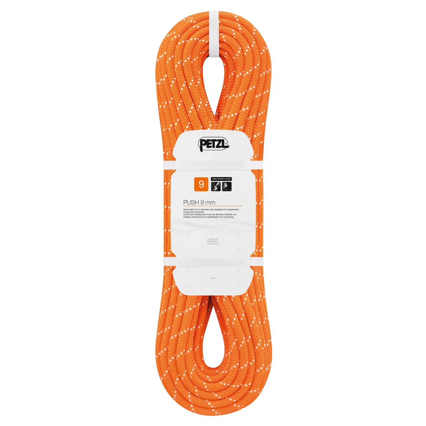 Cuerda Semiestática Push 9mm Petzl 1
