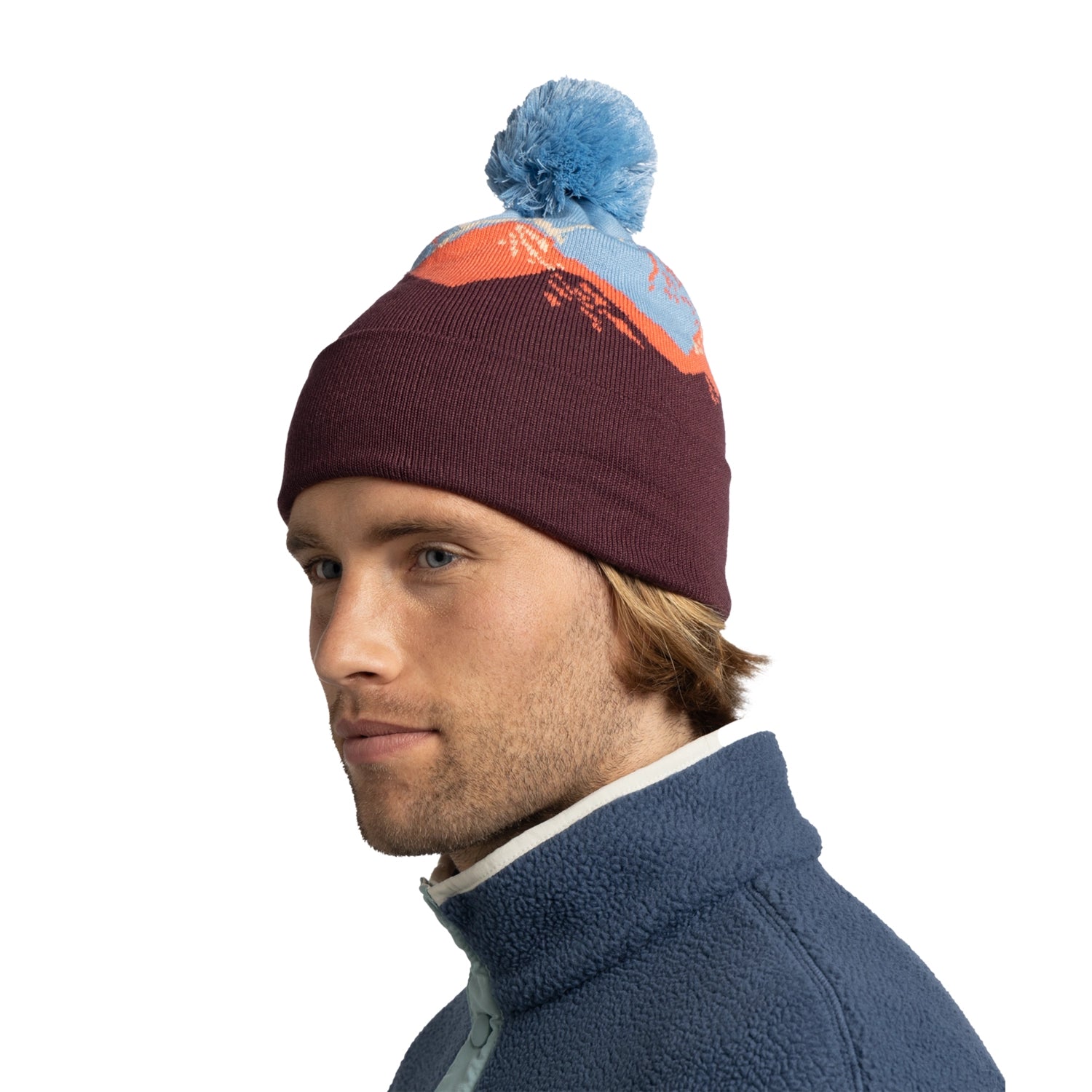 Gorro Tejido BUFF® Tatik Burgundy 3