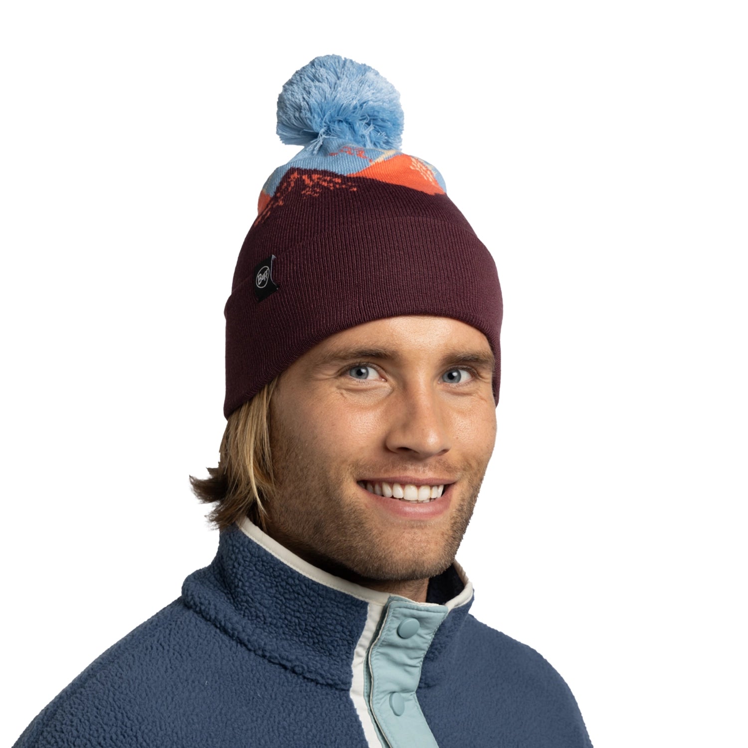 Gorro Tejido BUFF® Tatik Burgundy 4