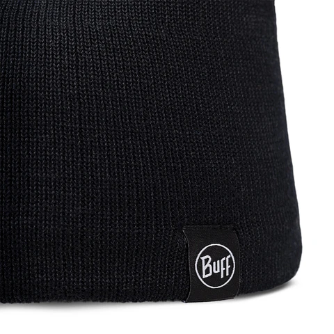 Gorro Tejido con banda de Polar BUFF® Lilon Short Black