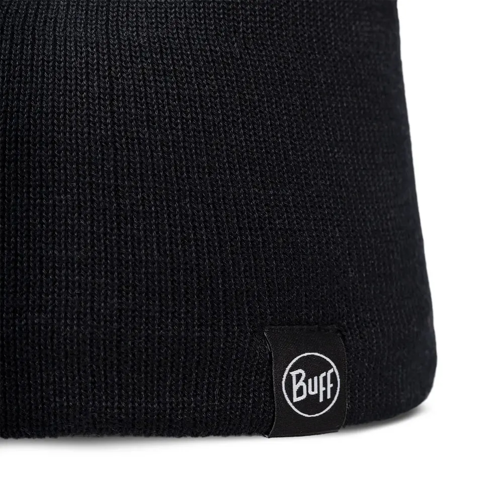 Gorro Tejido con banda de Polar BUFF® Lilon Short Black 2