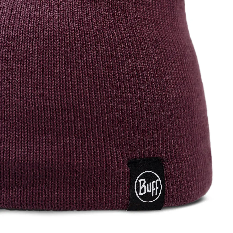 Gorro Tejido con banda de Polar BUFF® Lilon Short Burgundy 2