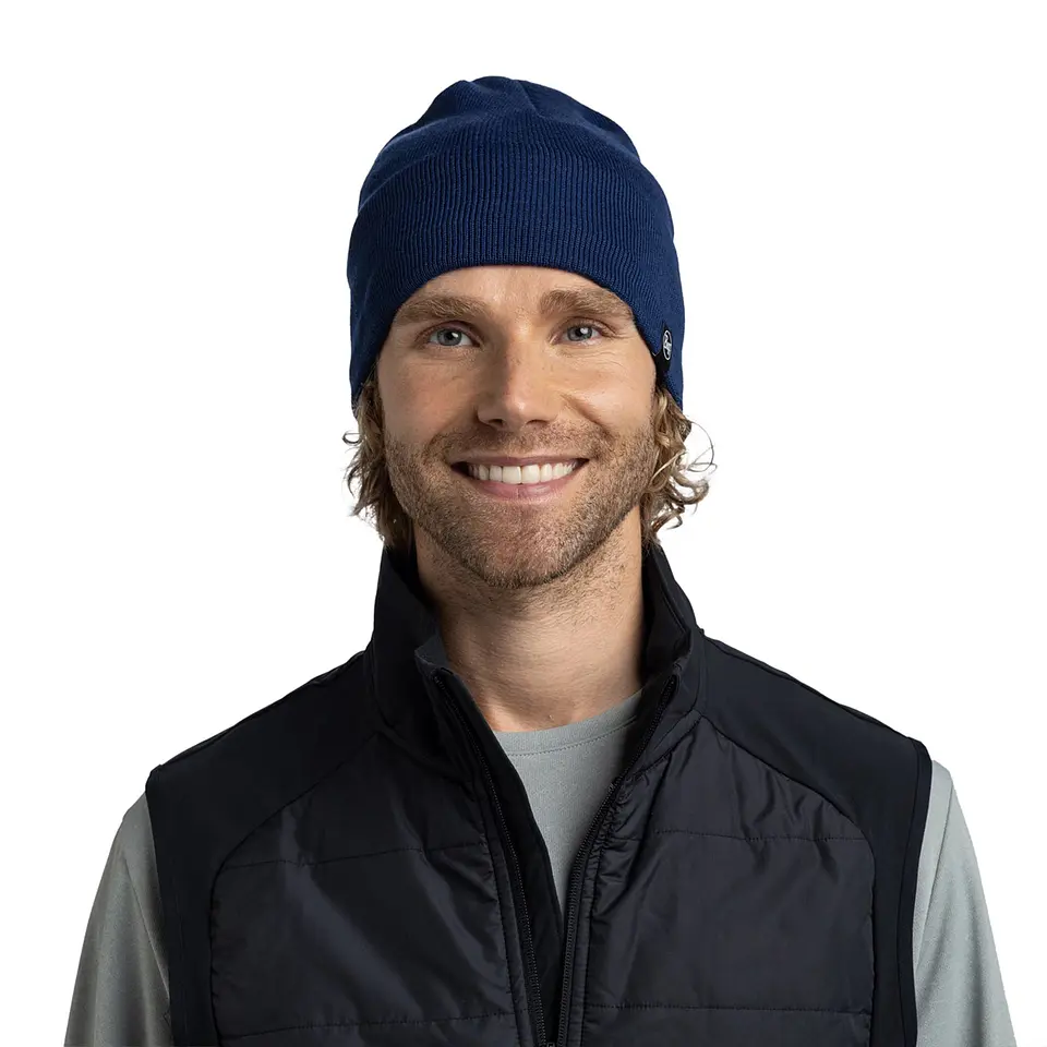 Gorro Tejido con banda de Polar BUFF® Lilon Short Midnight 4