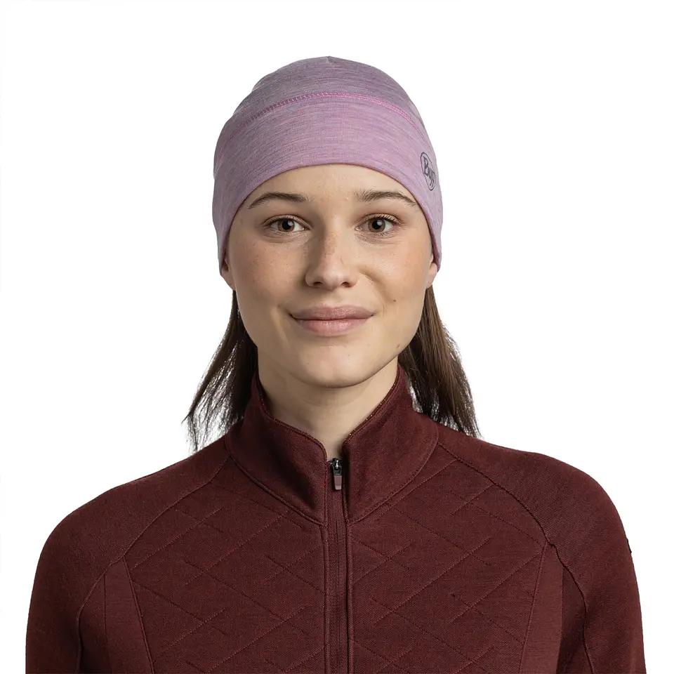 Gorro Merino Lightweight BUFF® Solid Pansy 4