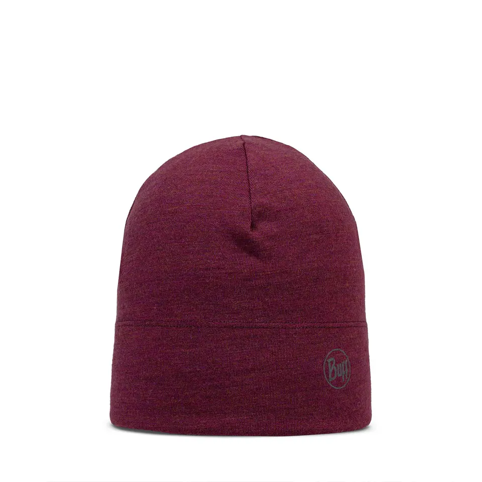 Gorro BUFF® Merino Midweight Melange Tempest Red 1