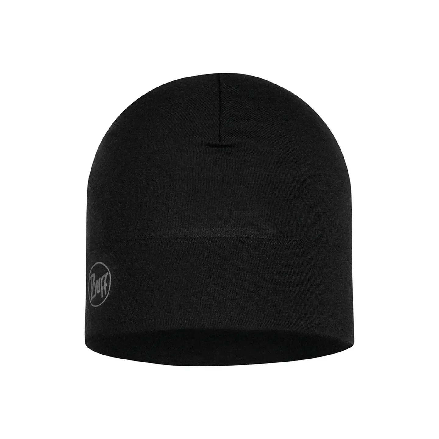 Gorro BUFF® Merino Midweight Solid Black 1