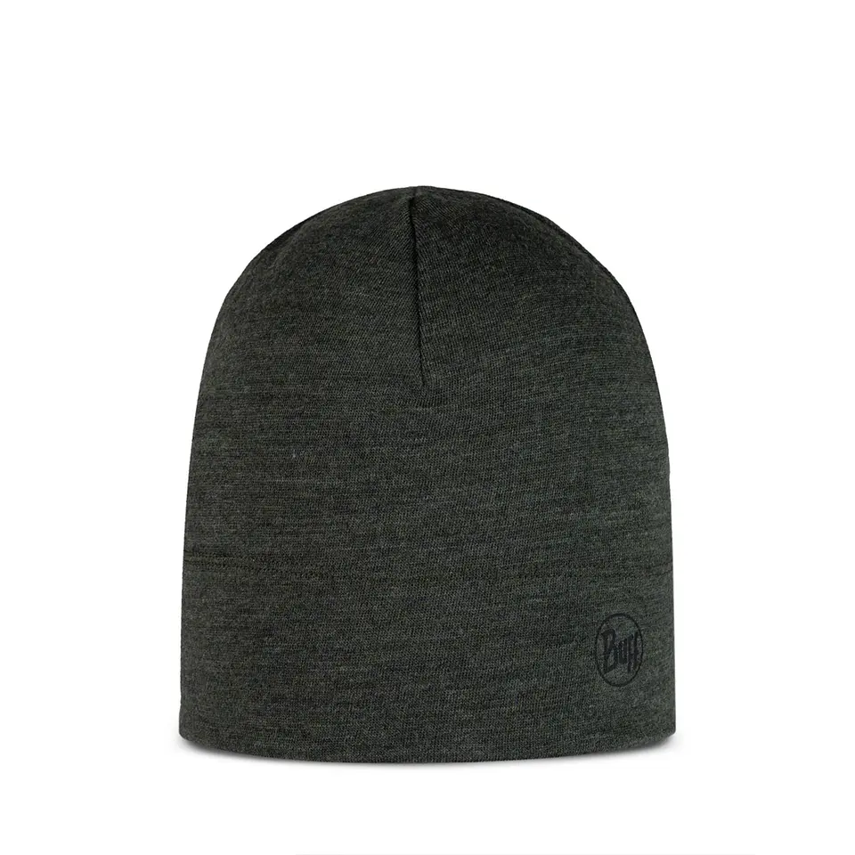 Gorro BUFF® Merino Midweight Solid Bark 1