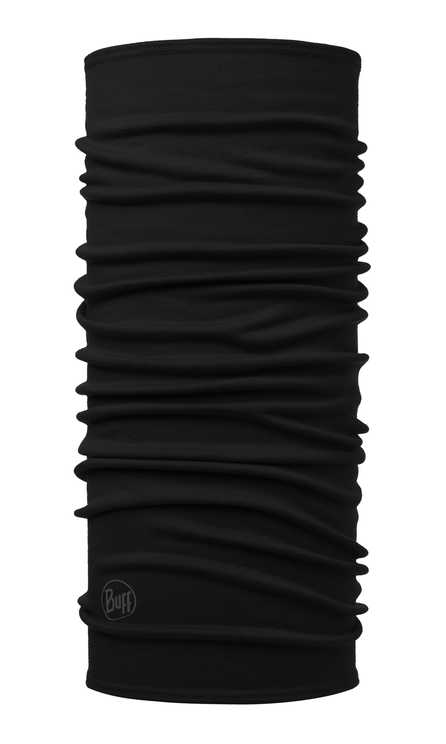 Tubular Merino Midweight BUFF® Solid Black 1