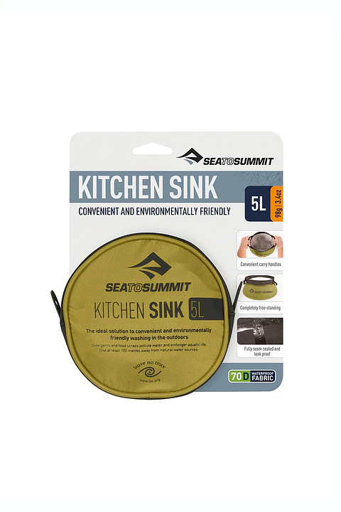Lavaplatos portátil Kitchen Sink 5 Lts Sea To Summit