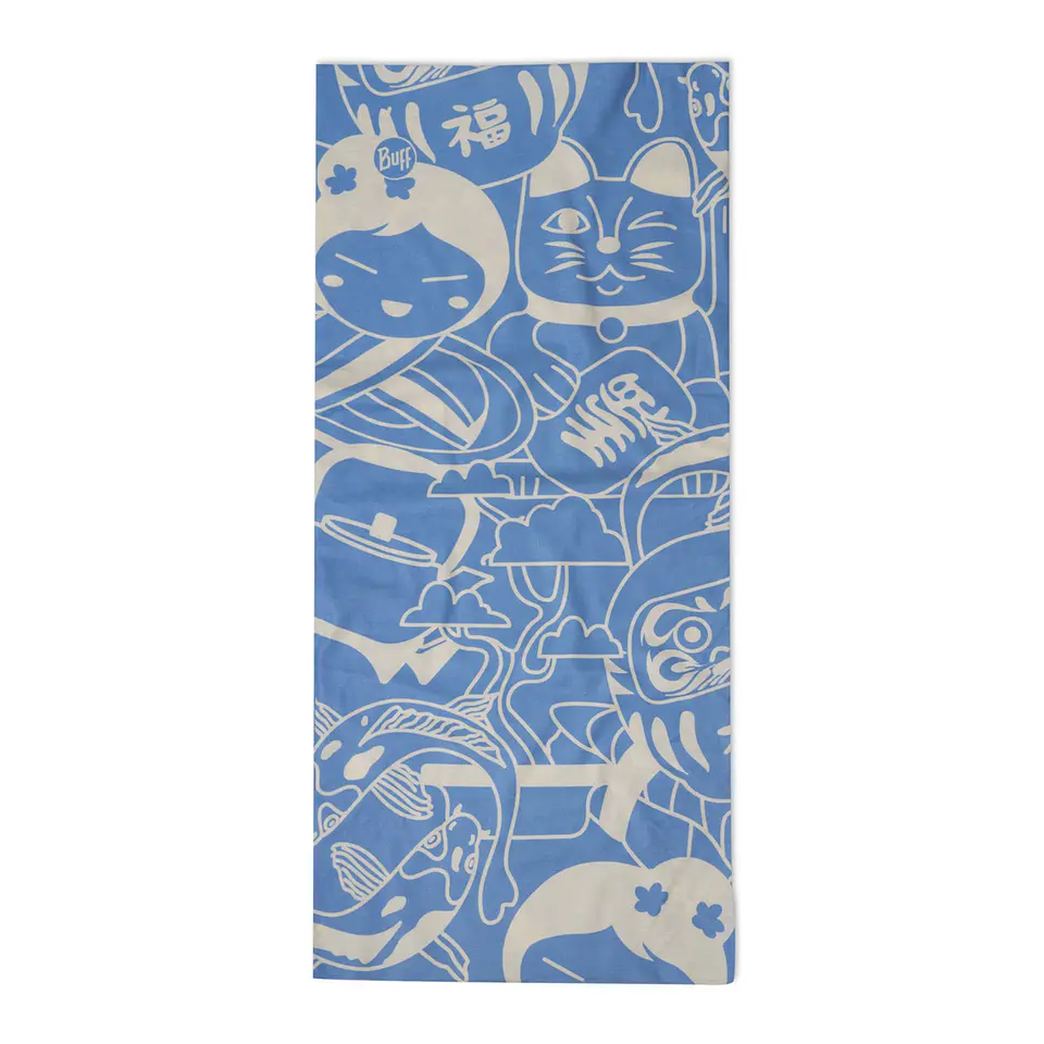Tubular Original Ecostretch BUFF® Xasaku Washe Blue 2