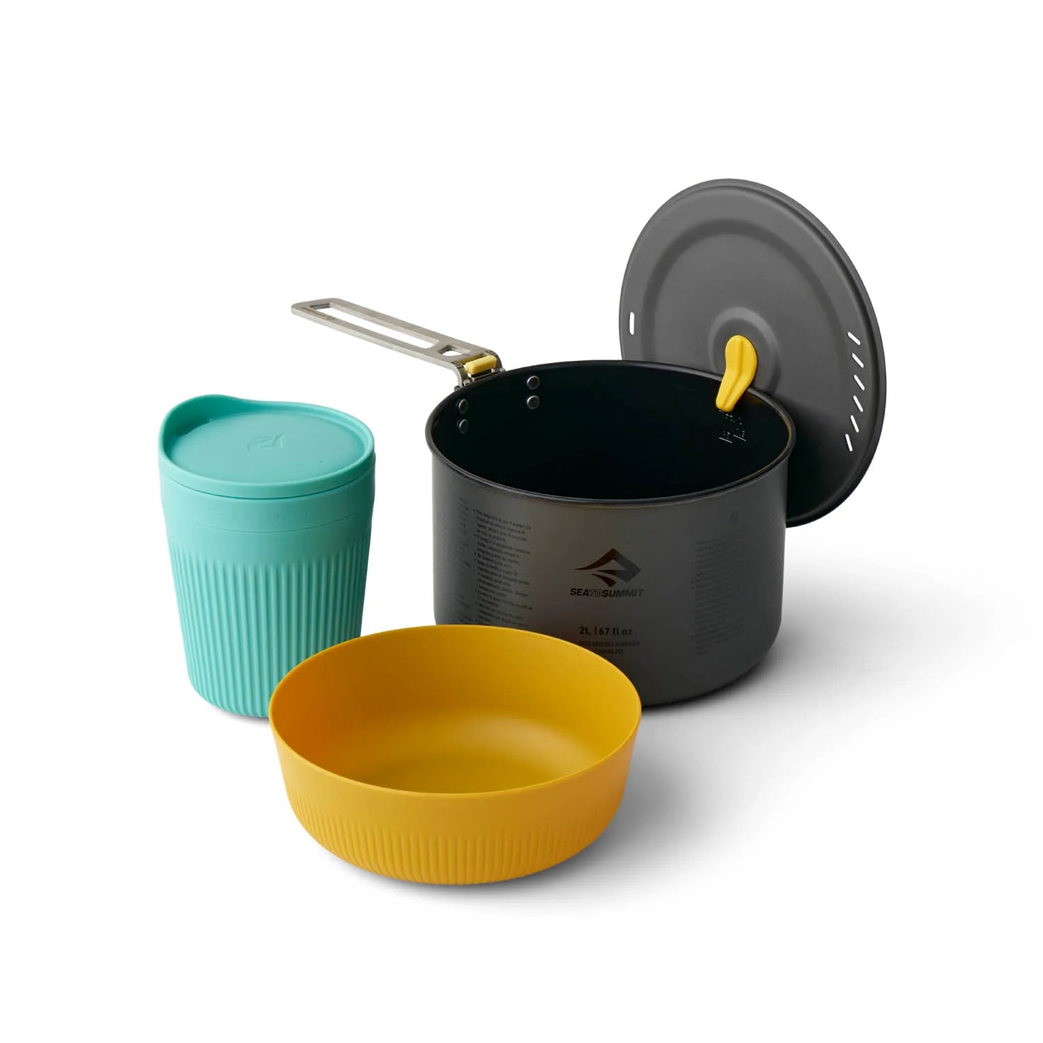 Juego de cocina Ultralight Frontier Sea to Summit- [1 Olla] [1P] [3 Piezas] 1