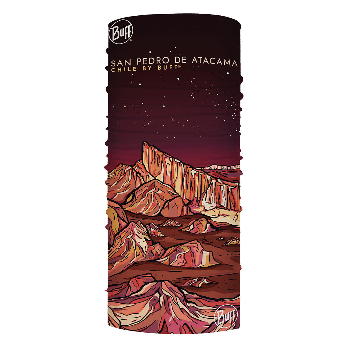 Tubular Original Ecostretch CHILE by BUFF® S P de Atacama 1