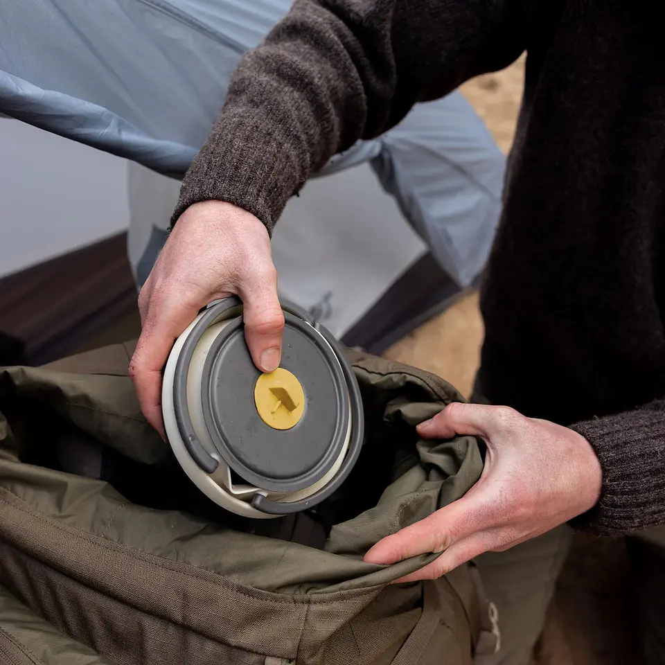 Set de Tetera, taza y plato plegables Ultralight Frontier Sea to Summit - [1P] [3 Piezas] 5
