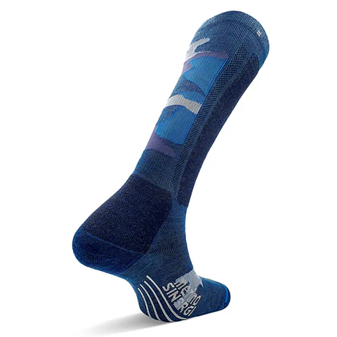Calcetines ecoSNOW MTN DiViSiON Acolchado Ligero 2.0 Caña a la Rodilla TEKO
