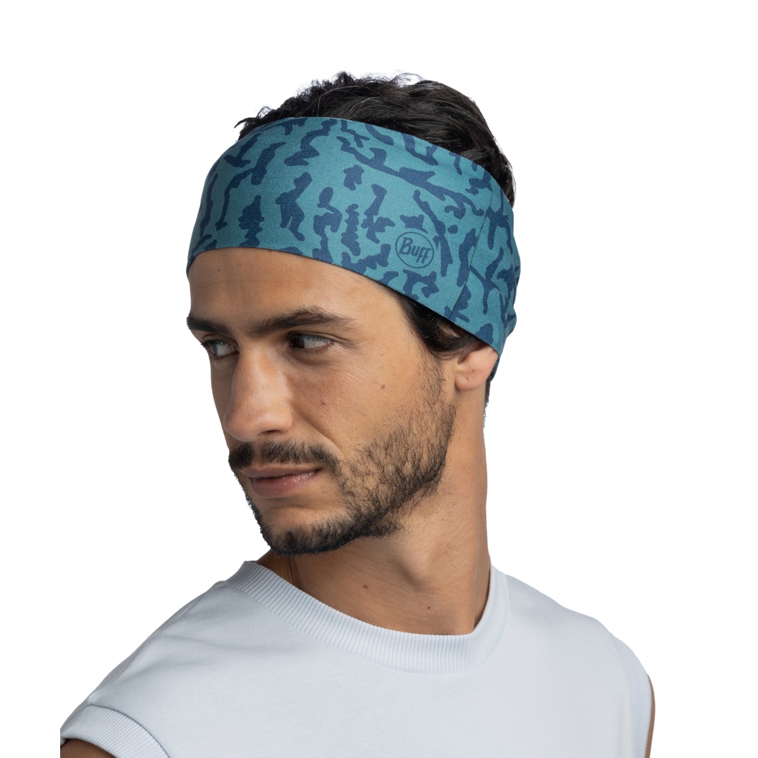 Cintillo Coolnet Uv® Extra Ancho BUFF® Ater Teal 2