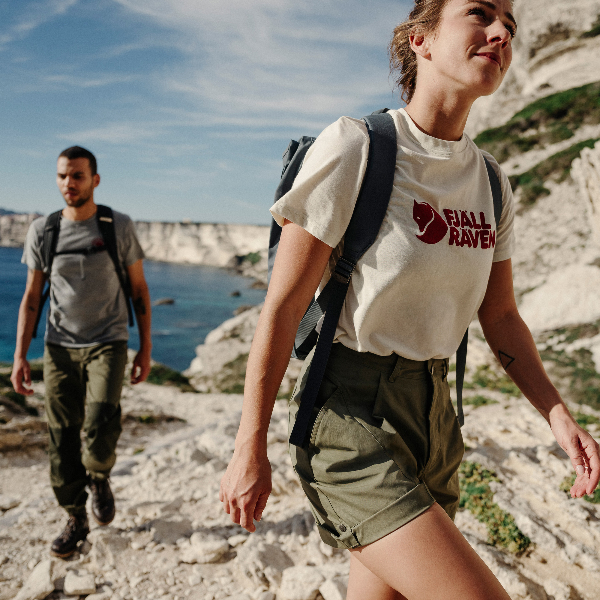 Polera Mujer Logo Fjällräven 7