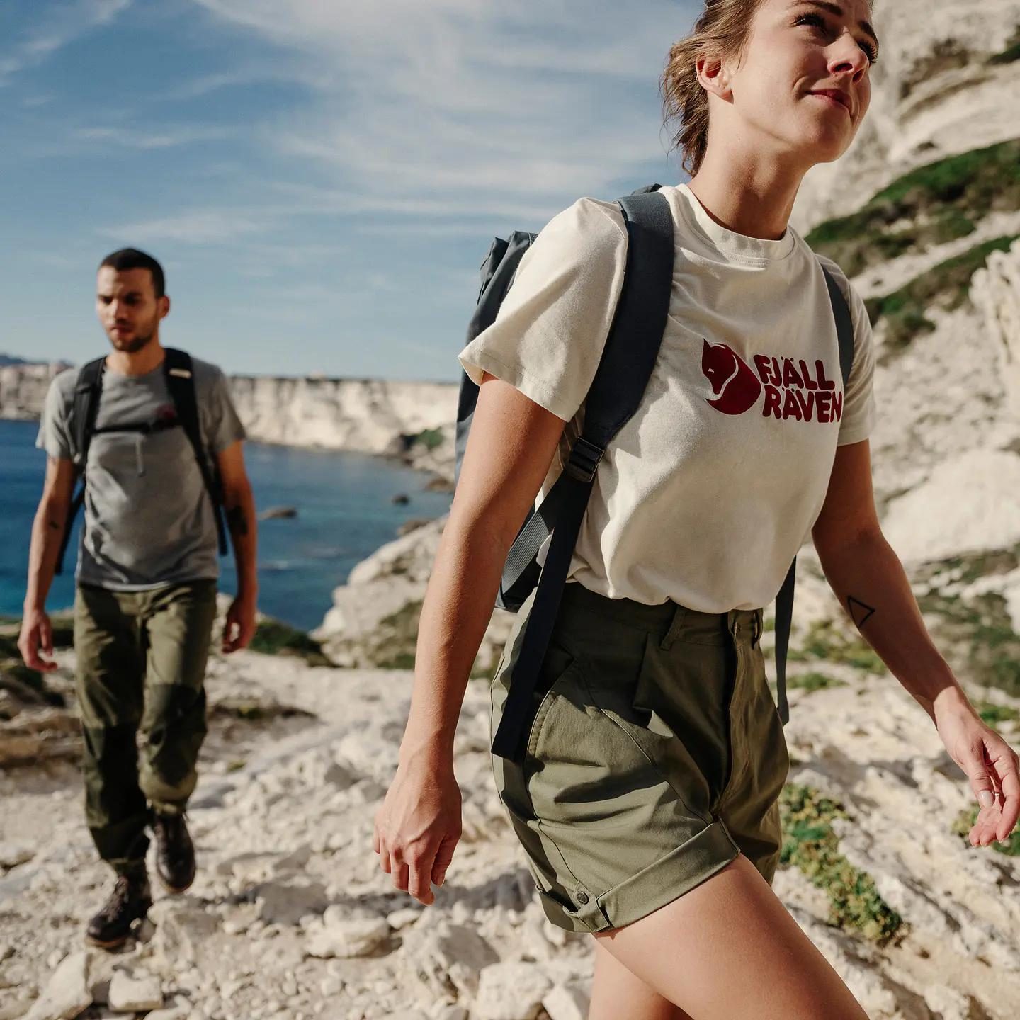 Polera Mujer Logo Fjällräven 7