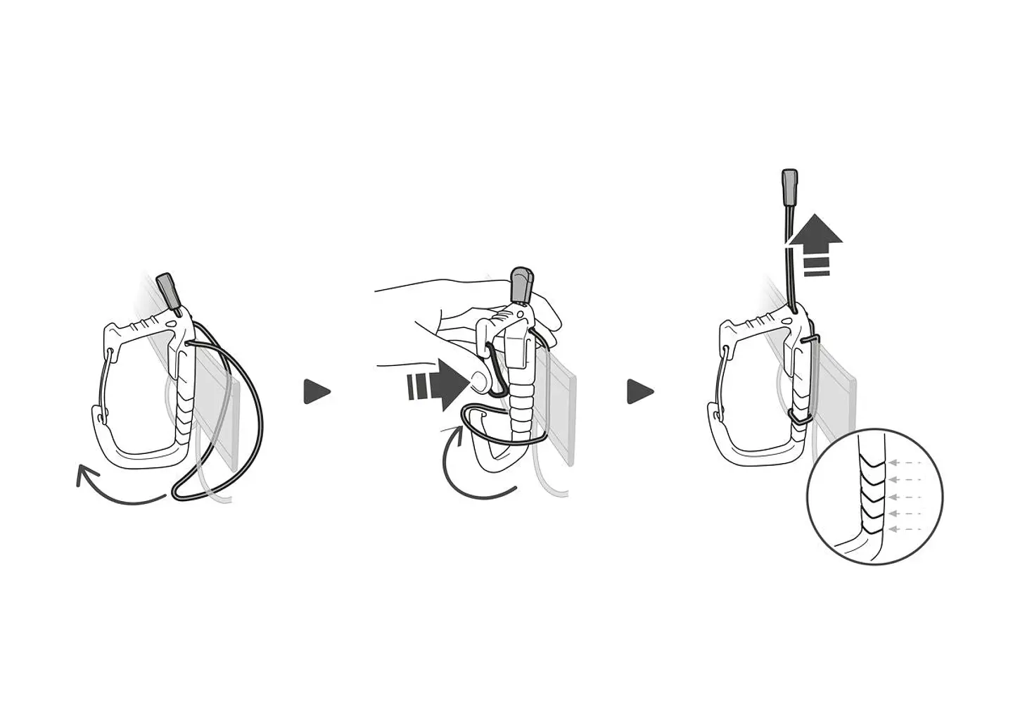 Portatornillos universal adapatable Petzl CARITOOL EVO 4