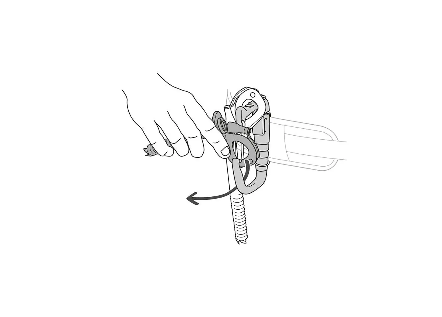 Portatornillos universal adapatable Petzl CARITOOL EVO 5