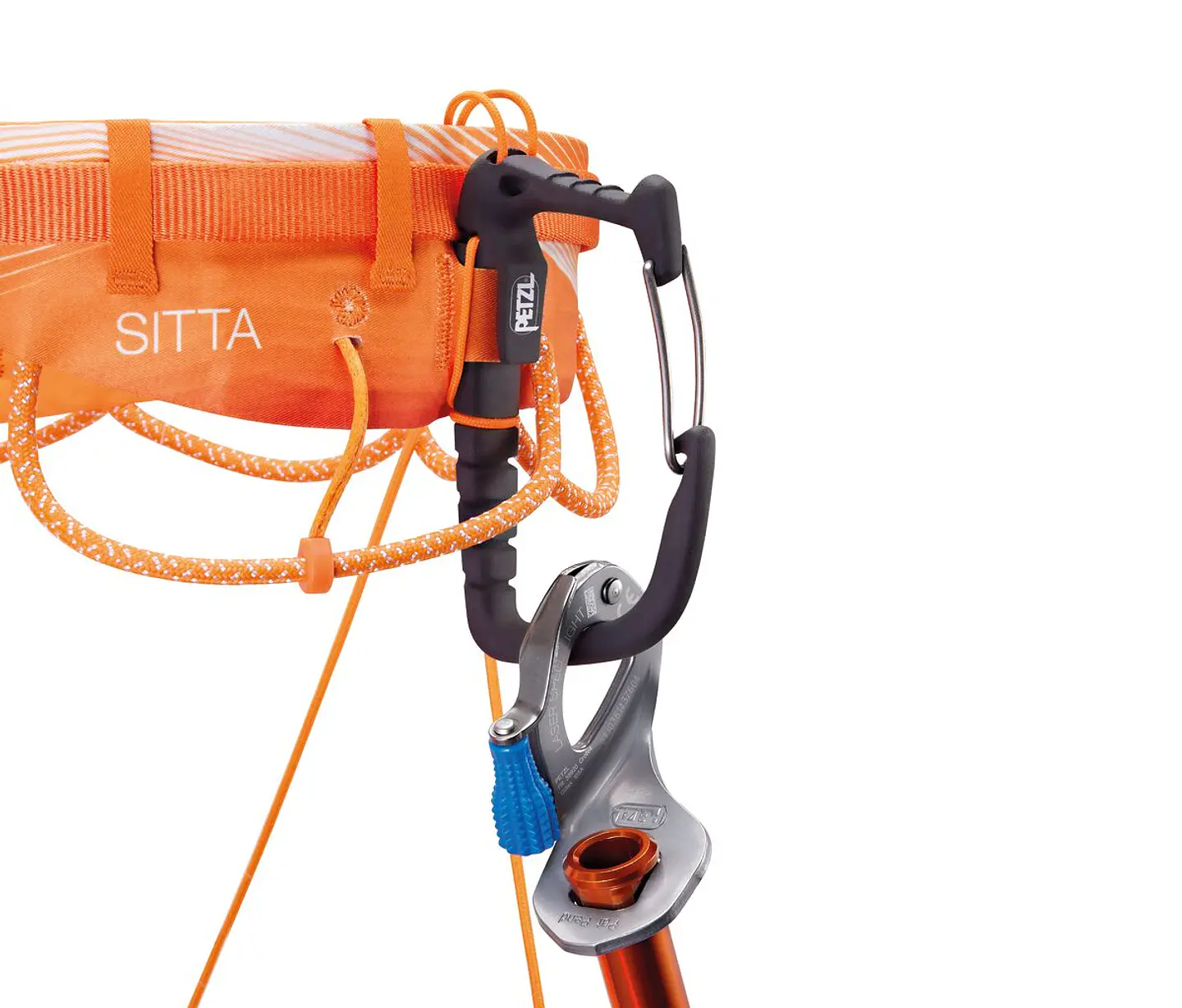 Arnés para escalada y alpinismo ultraligero SITTA Petzl 3