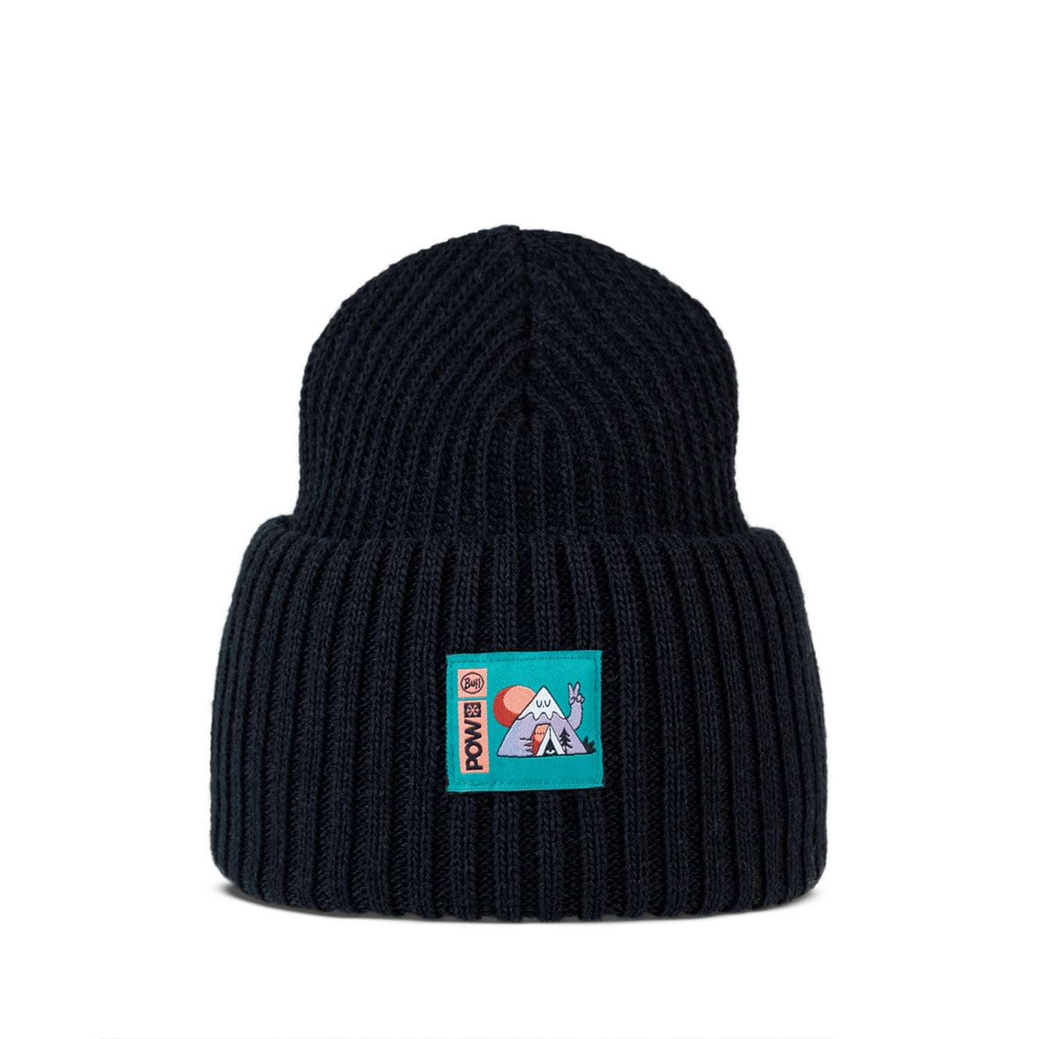 Gorro Tejido BUFF®  Pow Rutger Black 1