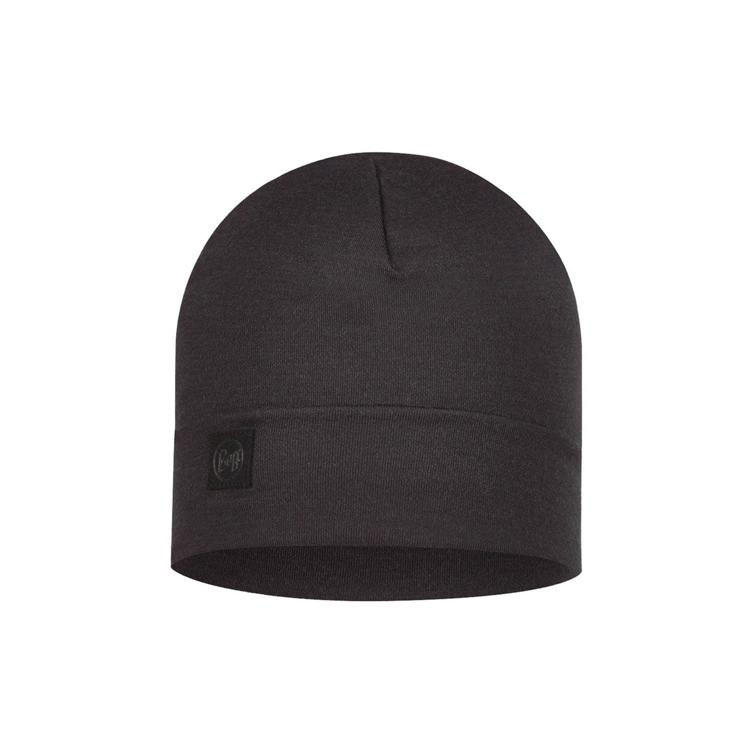 Gorro BUFF® Merino Heavyweight Solid Black 1
