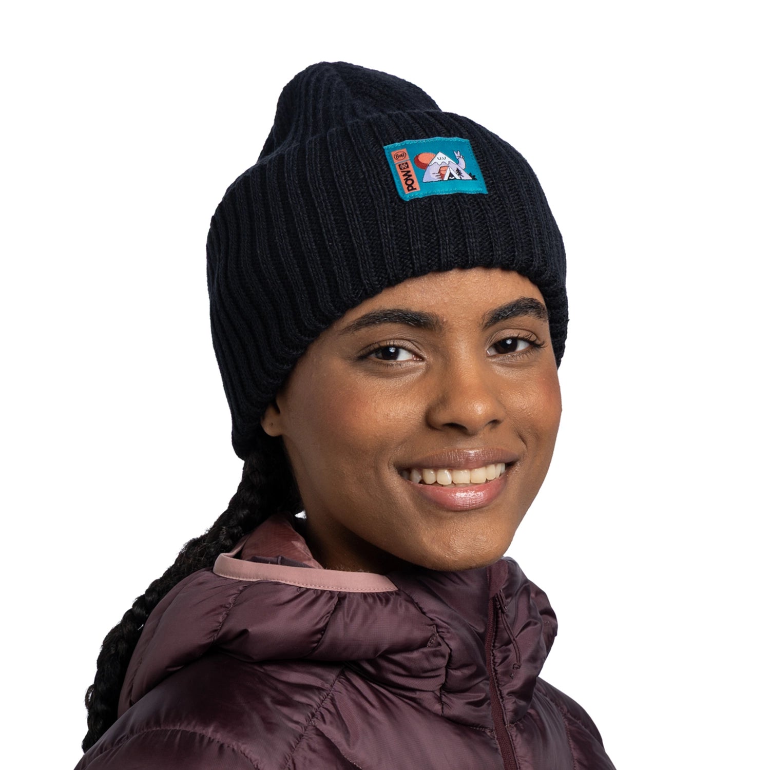Gorro Tejido BUFF®  Pow Rutger Black 3