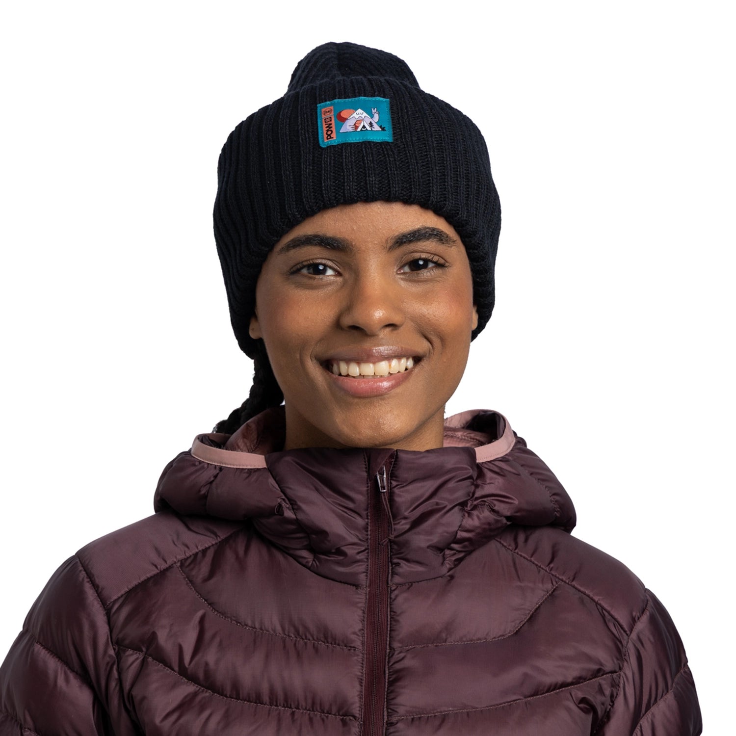 Gorro Tejido BUFF®  Pow Rutger Black 4