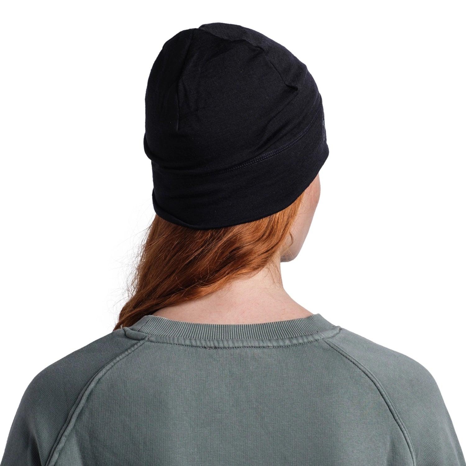 Gorro BUFF® Merino Heavyweight Solid Black 4