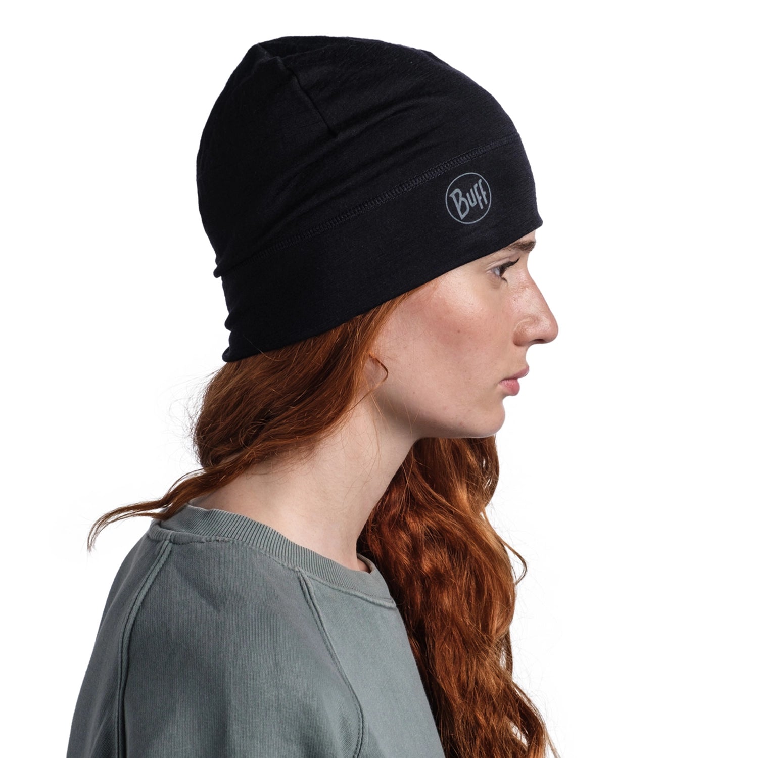Gorro BUFF® Merino Heavyweight Solid Black 5