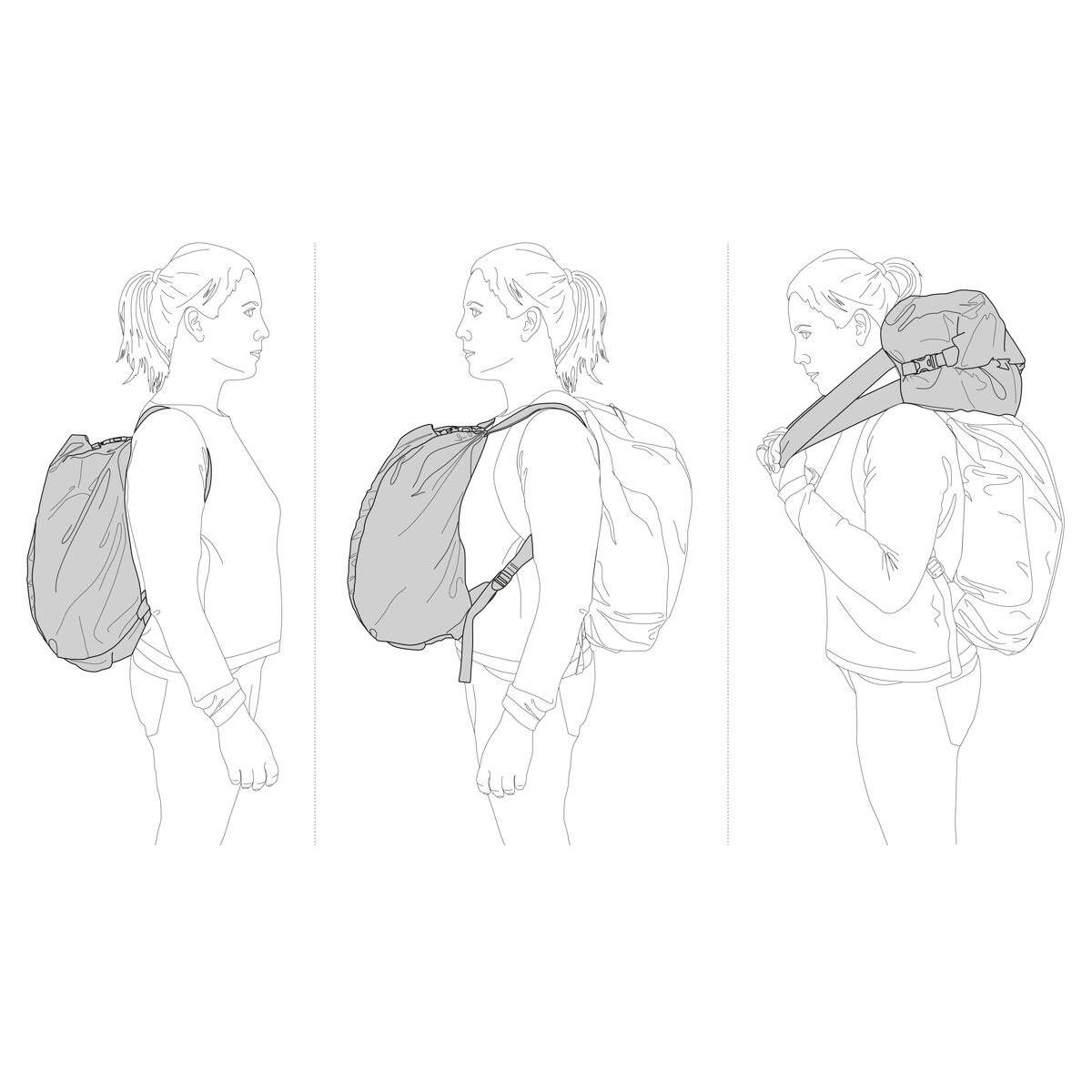 Bolsa para cuerda SPLIT Petzl® 25 L | Transporte y protección 7