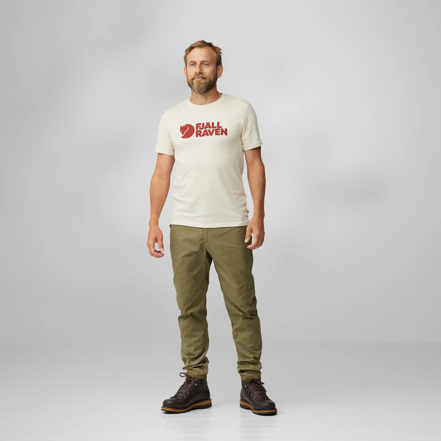 Polera Hombre Logo Fjällräven 2
