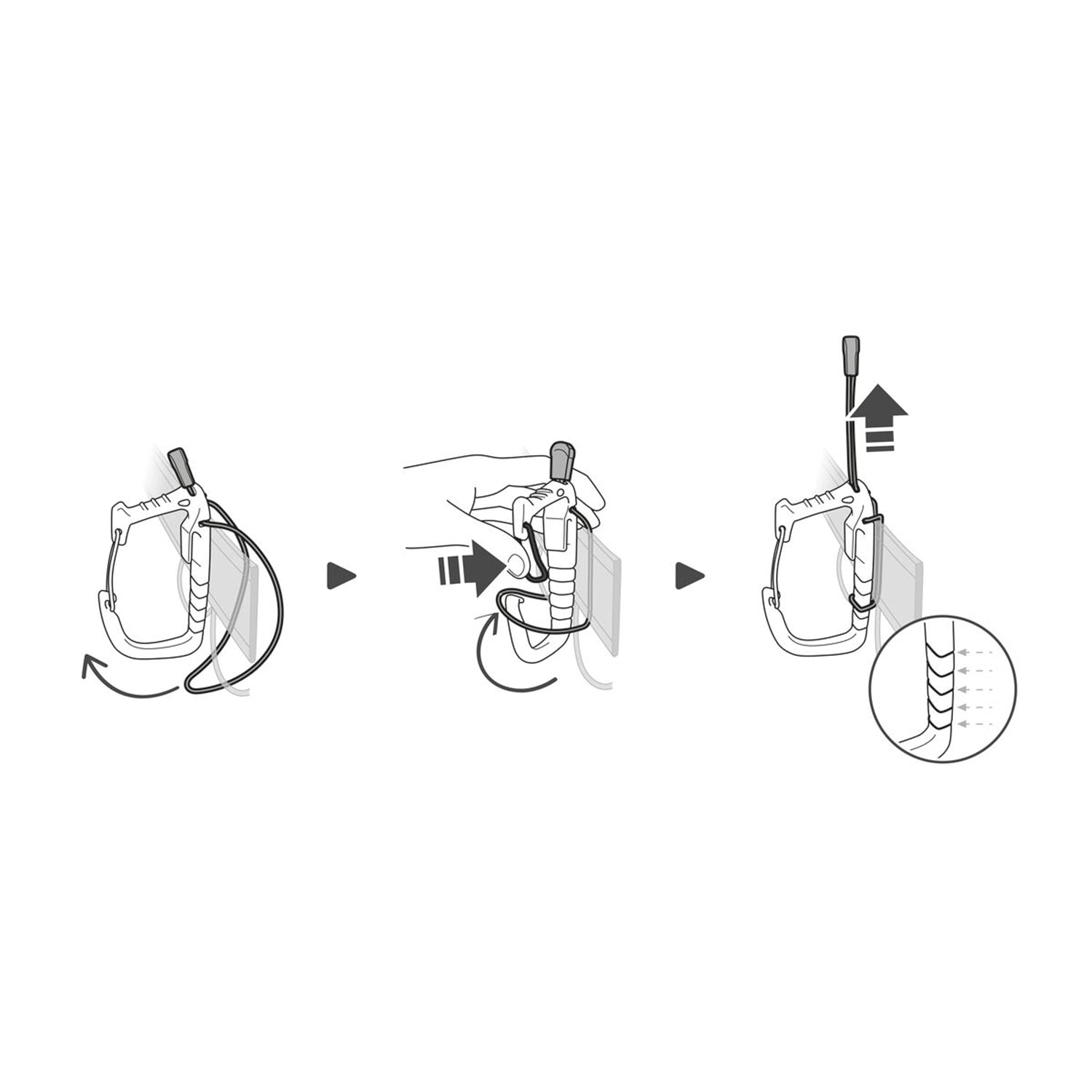Portatornillos universal adapatable Petzl CARITOOL EVO 3