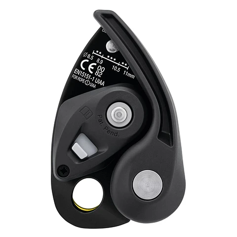 Asegurador Petzl GRIGRI® + con bloqueo asistido y antipánico
