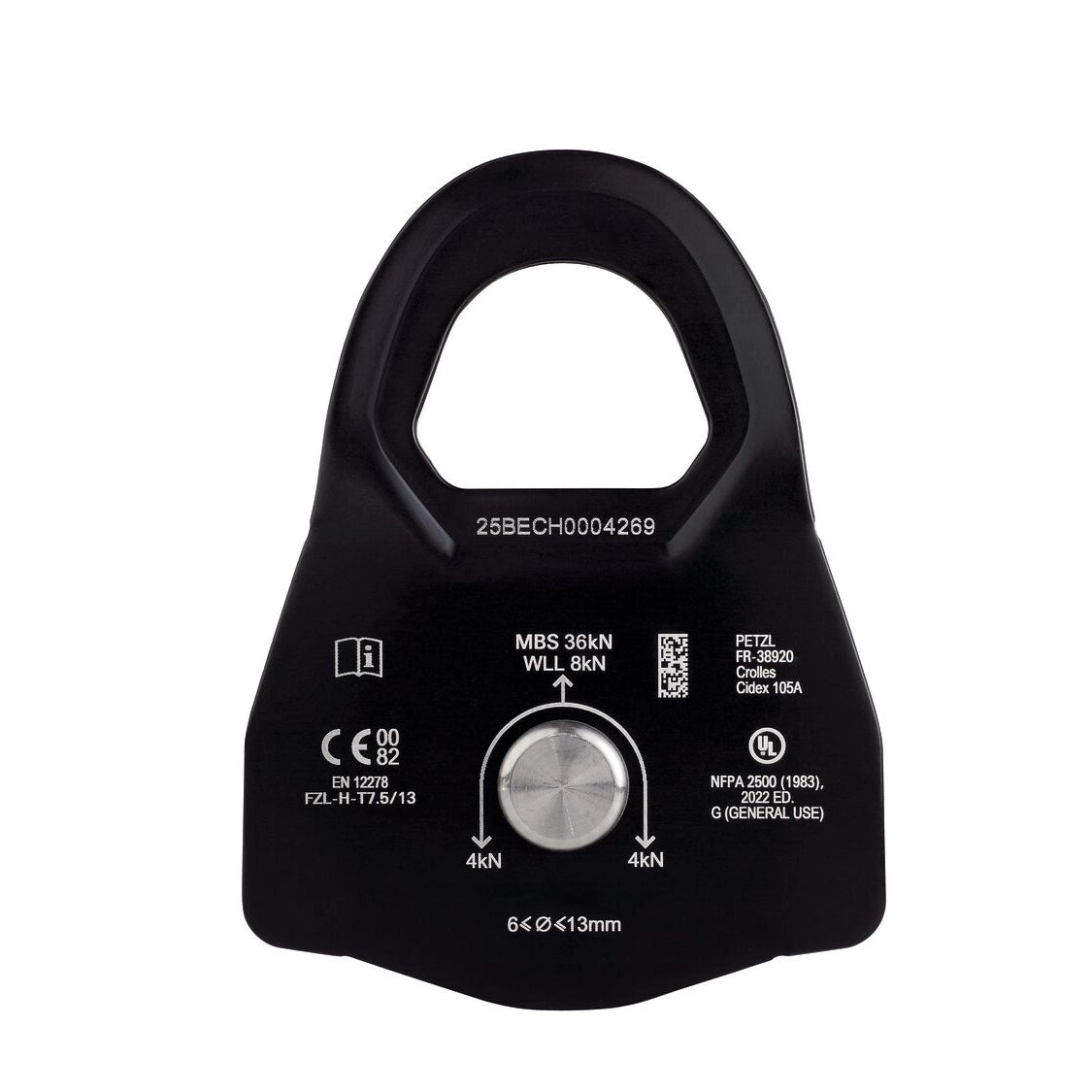 Polea Prusik Petzl MINDER L1 de alta resistencia y alto rendimiento 2