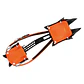 Crampones Petzl IRVIS para glaciar, alpinismo y esquí de montaña FLEXLOCK - Miniatura 2