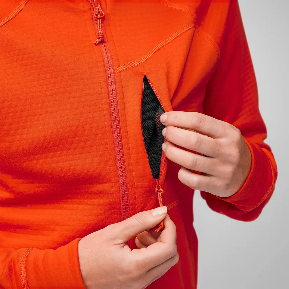 Polar Mujer Fjällräven Abisko Grid Hoddy 6