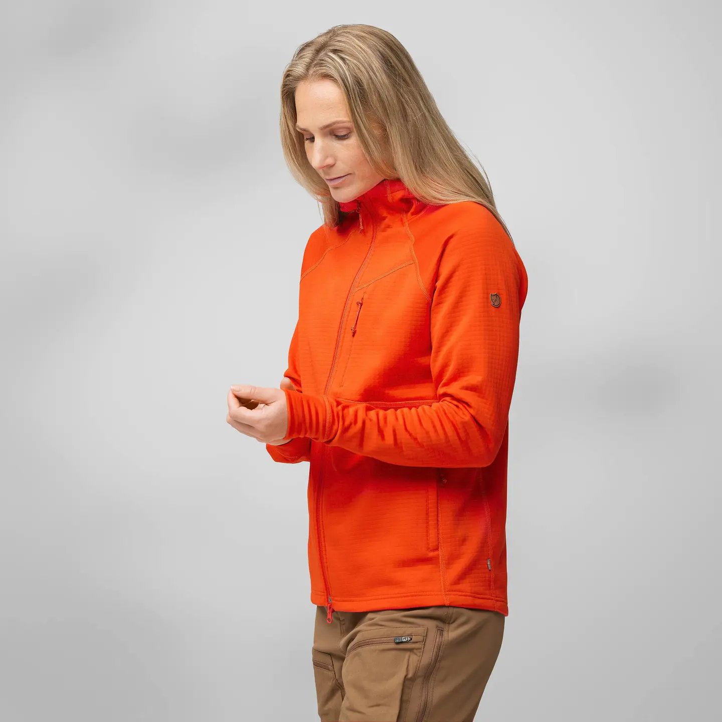Polar Mujer Fjällräven Abisko Grid Hoddy 9