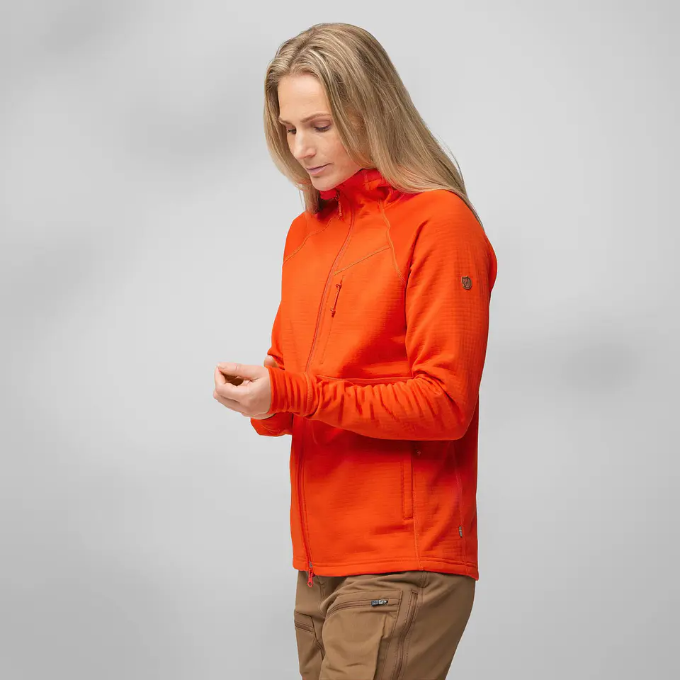 Polar Mujer Fjällräven Abisko Grid Hoddy 9