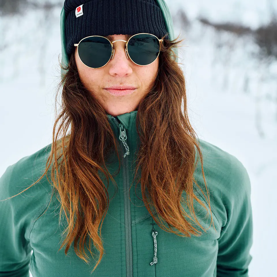 Polar Mujer Fjällräven Abisko Grid Hoddy 16