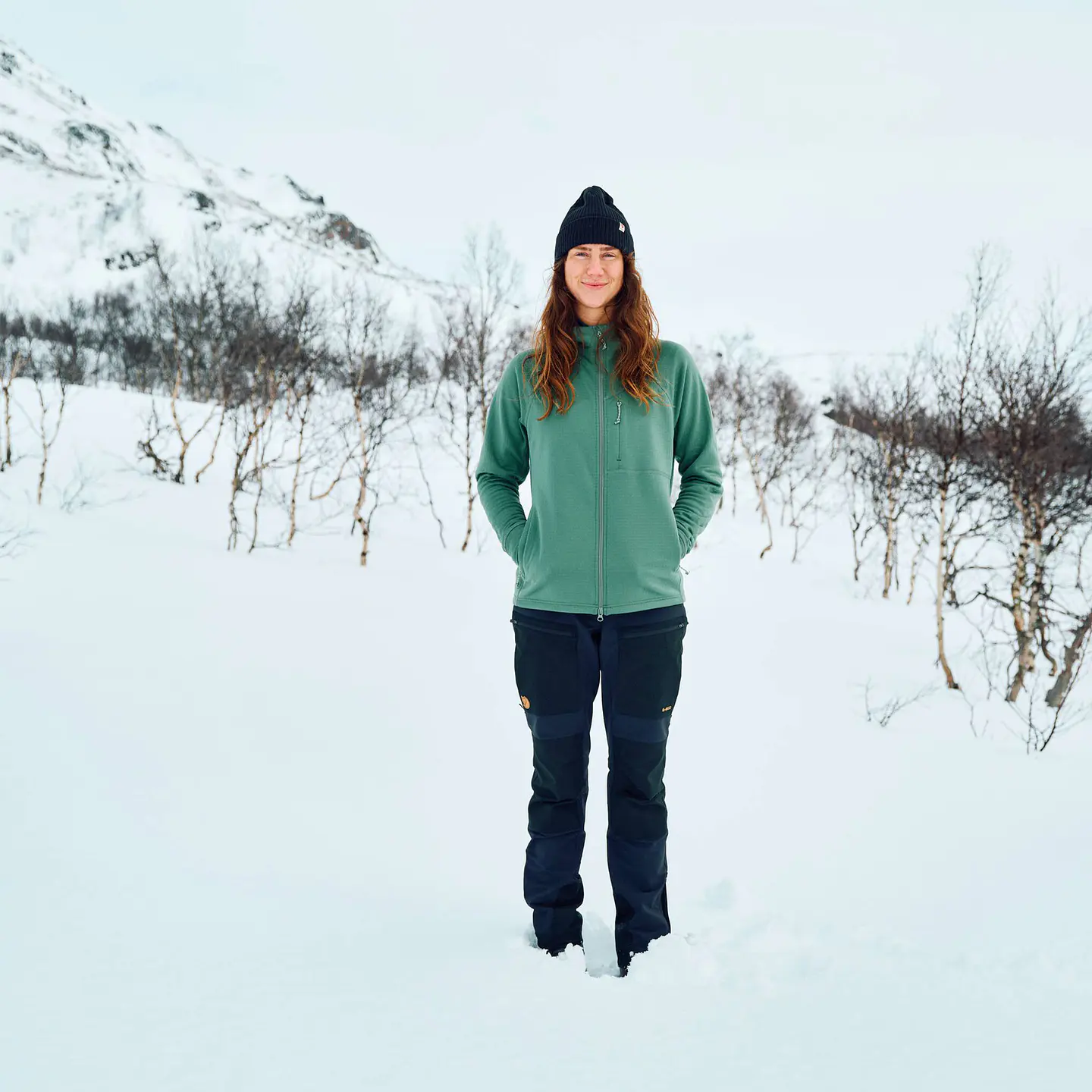 Polar Mujer Fjällräven Abisko Grid Hoddy 17