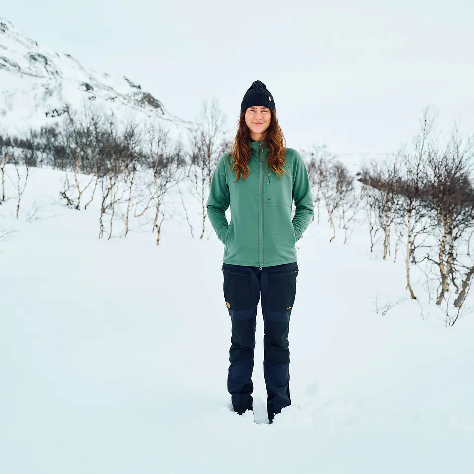 Polar Mujer Fjällräven Abisko Grid Hoddy 17