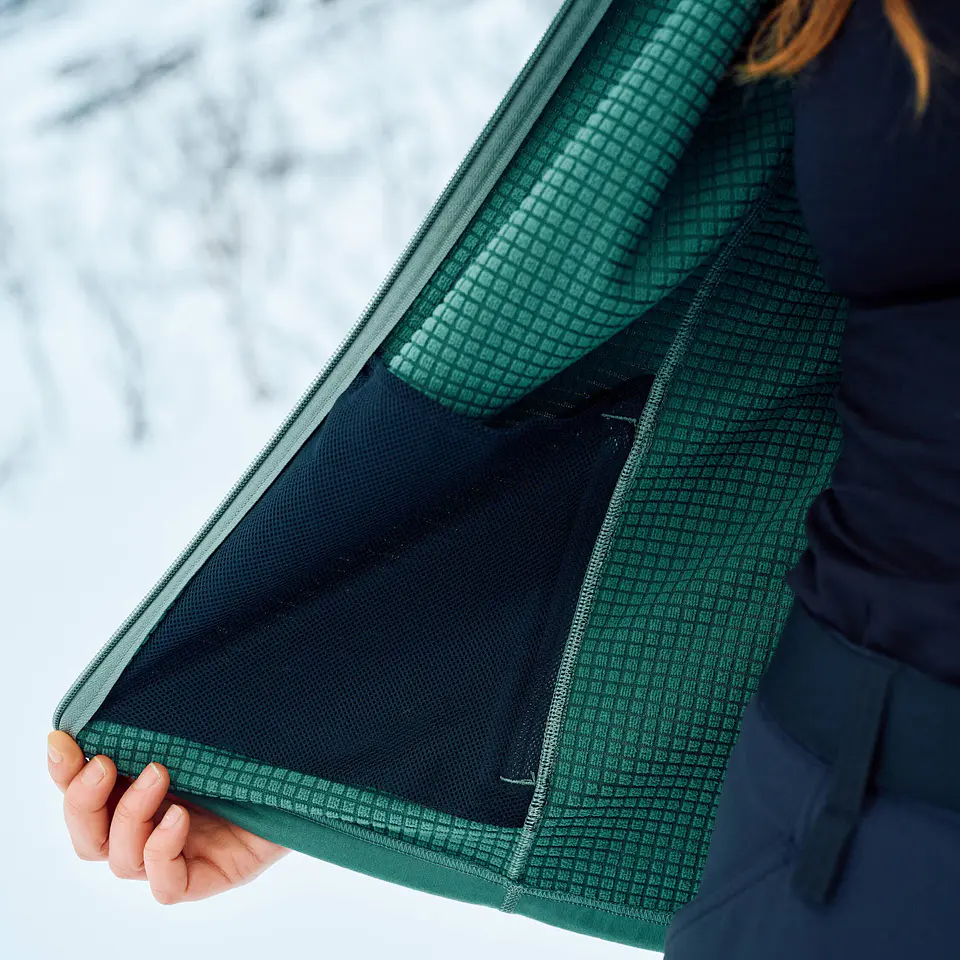 Polar Mujer Fjällräven Abisko Grid Hoddy 18