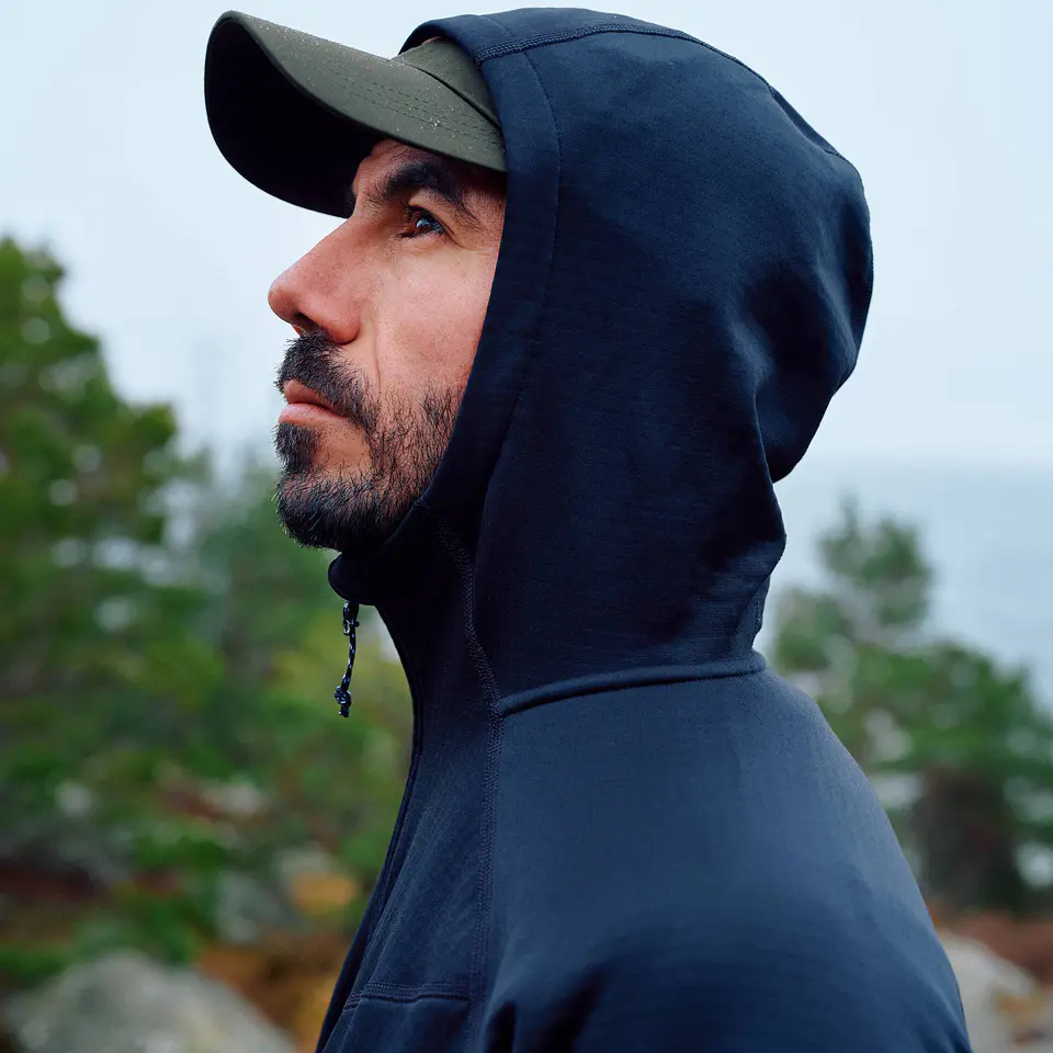 Polar Hombre Fjällräven Abisko Grid Hoody 17